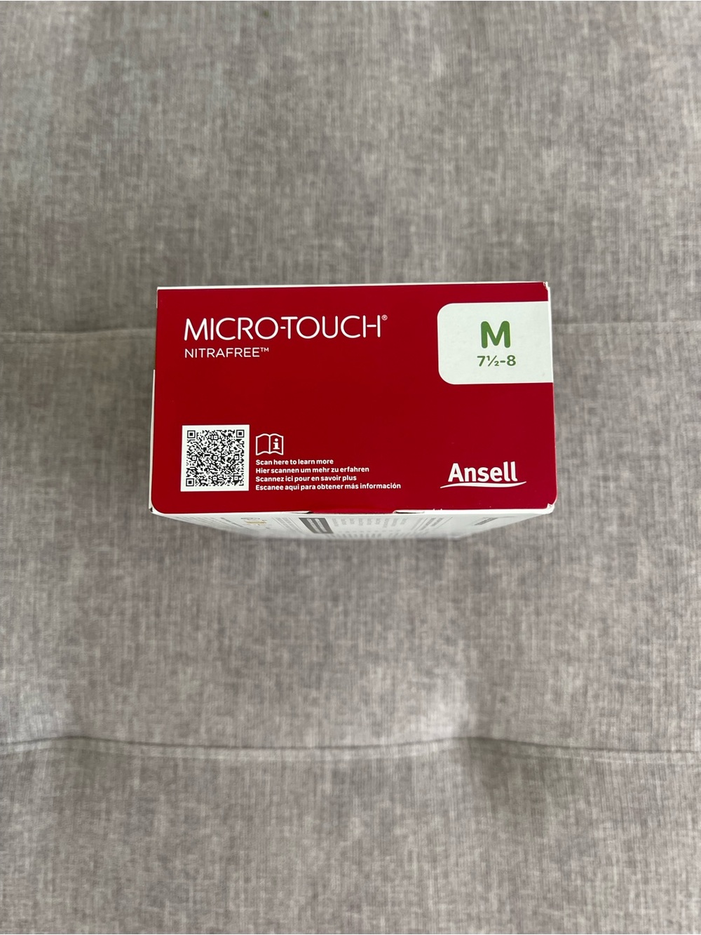 Micro-Touch Nitrafree Pink Nitrile Examination Gloves disposable Size M - Picture 4 of 5